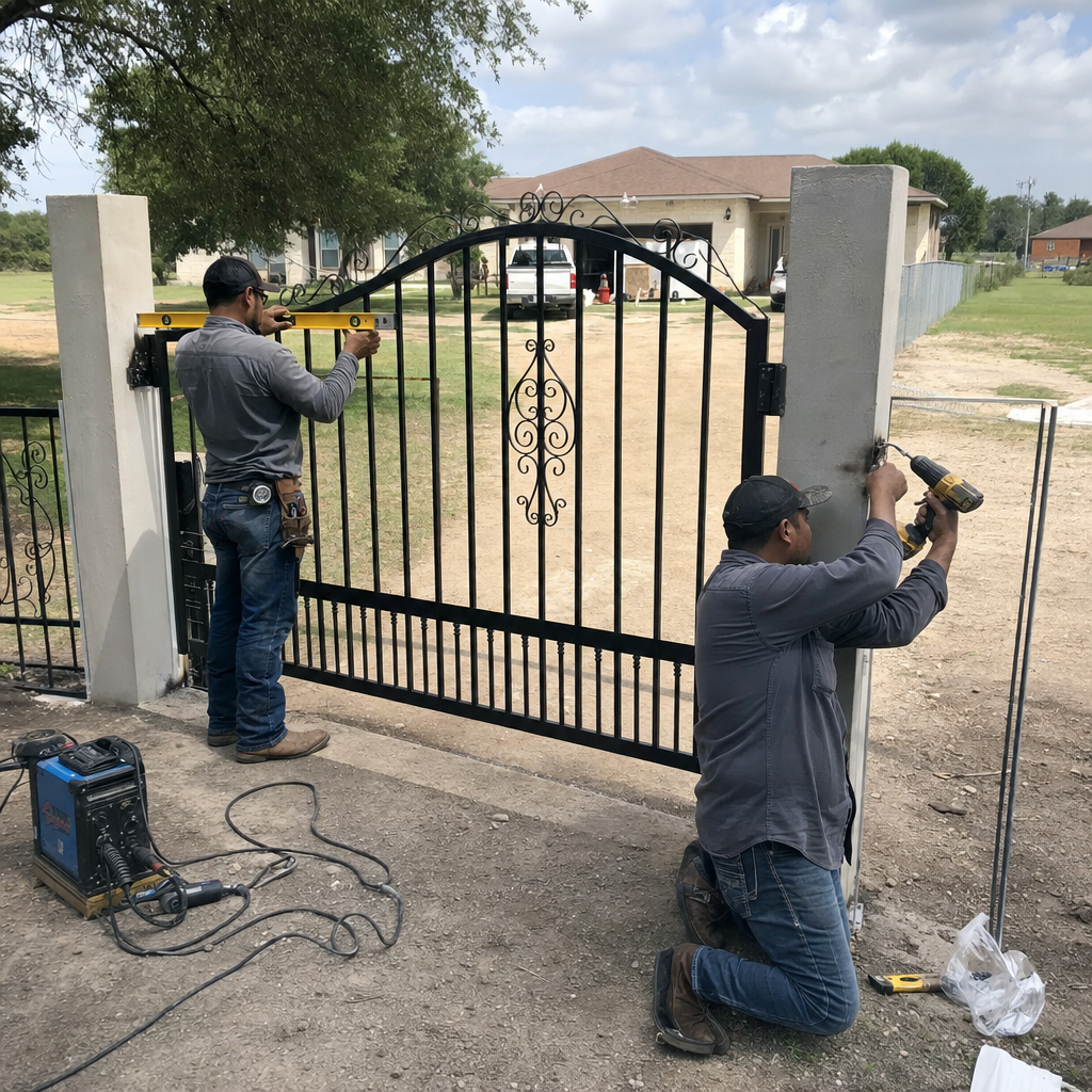 Gate Repair job in Atascosa — photo 2
